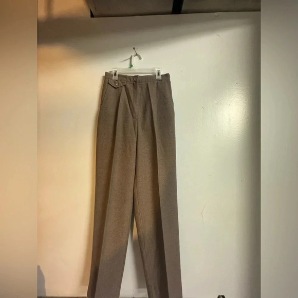 smart pants Pants - Vintage juniors Smart parts pleated front pants size 9 grey business casual work